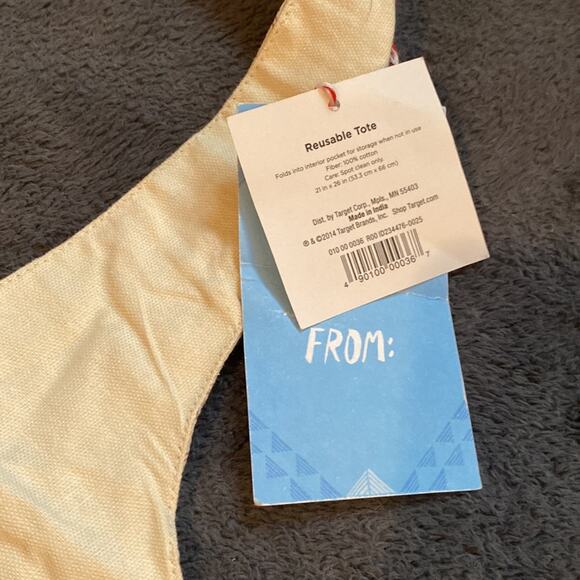 Toms Rainbow Polka Dot on Navy Blue One for One Slip-Ons w/NEW Tote Bag - Picture 11 of 11